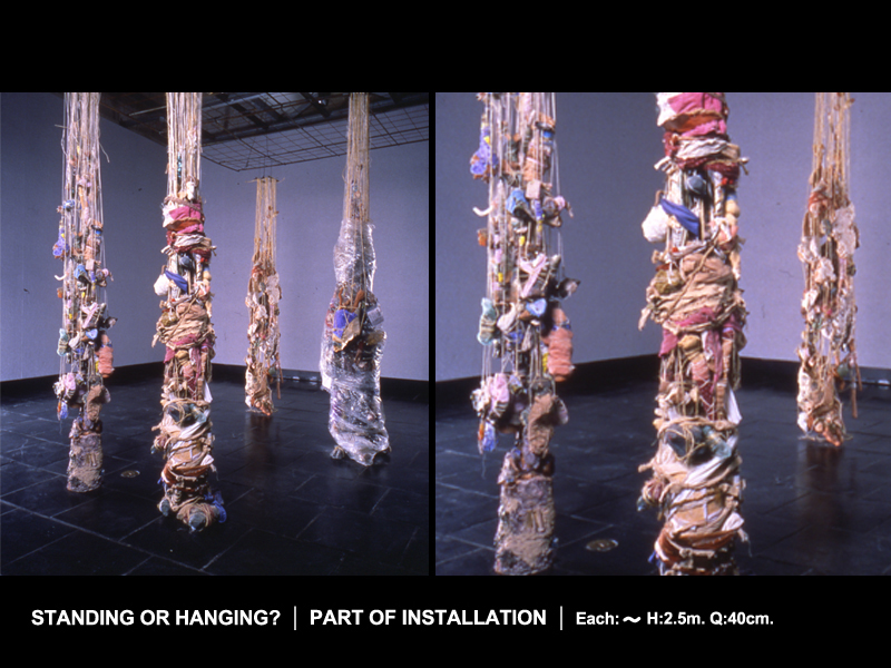 Standing or Hanging?
